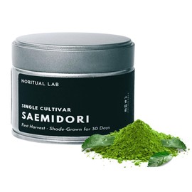 Single Cultivar Matcha - Ceremonial Grade - Saemidori Green Tea Powder from Japan - Original Japanese Tea of the First Harvest - 100% Natural and Laboratory Tested - 40 g