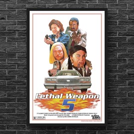 Lethal Weapon 5 Poster It's Always Sunny in Philadelphia Poster // Fat Mac // Danny Devito Comedy, funny, Sunny In Philly, rum ham, golden god