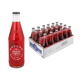Boylan Bottling Craft Cane Sugar Soda - Shirley Temple 12oz Glass Bottle (Pack of 24)