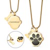Customizable Pet Urn Necklace, Dog Ashes Necklace, Cremation Pet Memorial