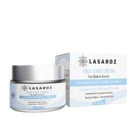 lasaroz Face Moisturizer Care Cream | Hyaluronic acid and Vitamin C Anti Aging Skin Daily Face Moisturizing Cream 1.69 Fl. Oz.