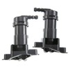 2x Headlight Cleaning Water Nozzle Left Right Compatible with A4