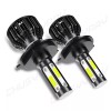CHUSYYRAY H4 LED Headlight Bulbs Kit Hi/Lo Beam For 2015-2023