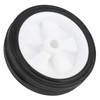 Fafeicy Caster Wheels, 5 Inch (120mm) ABS Industrial Casters for