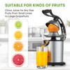 ASLATT Electric Citrus Juicer Squeezer Stainless Steel, Orange Juicer Electric,Homemade