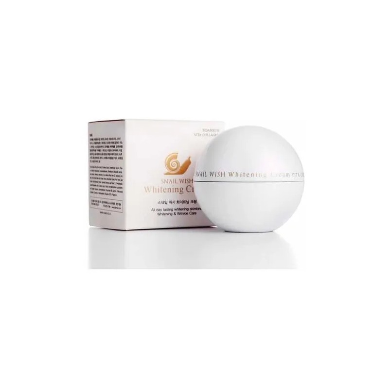 Crema Coreana_ Aclarante Y Antiarrugas Baba De Caracol_5pz Normal Danoche