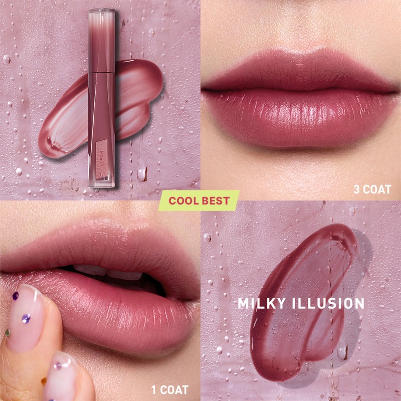 3CE Misty Lip Bare (11 Colors) (Set/Single) - Rose Sigh