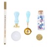Wax Sealing Stamp Kit Clear Pattern Delicate Wax Detachable Handle