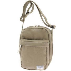 Porter 727-09045 Beat Shoulder Bag, beige