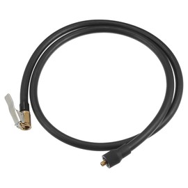 QUARKZMAN Car Motorcycle Tyre Inflator Extension Hose 100 cm 39.37 Inches Black