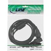 Inline 16653B 1.8m AC Power Y-Cord - Black