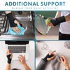 Actesso Elastic Wrist Support with Strap - (M, Black) -