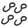 4 Pack Heavy Duty Ratchet Hooks 25mm x 800kg S