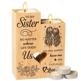 Friendship Candle for Women - Inspirational Candle Gift for Best Friend, Sister, Birthday, Christmas, Unique Home Decor for Her, Long-Lasting Scent, Heartwarming Gift Idea