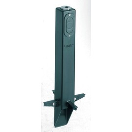 Arlington Industries GPL19G-1 Gard-N-Post Low-Profile Landscape Lighting Post with Metal Bushing, 19-Inch, Green