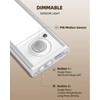 AMETHEUS 74LED Rechargeable Under Cabinet Lighting Wireless,6Pack Motion Sensor Light