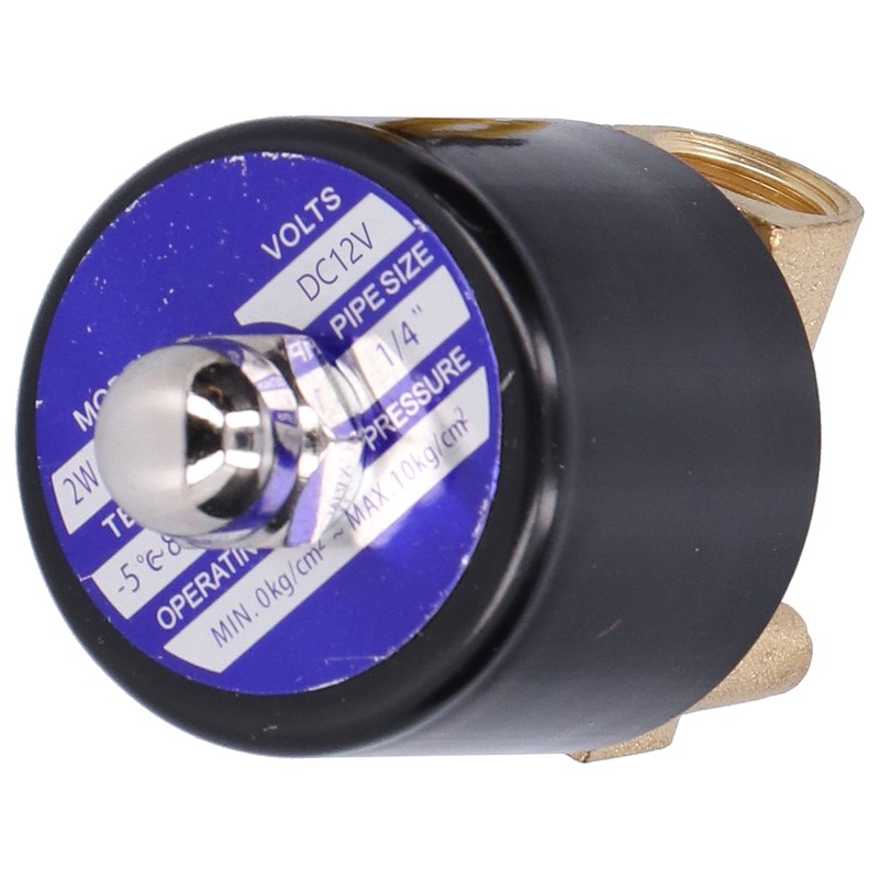 Electric Solenoid Valve Small Normally Closed for Water Air Diesel