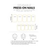MouyouGlow Press on Nails Short, Square Pink Nude Pink Ombre
