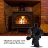 Stove Fan Single Head 5 Blade Wood Burning Fireplace Fan