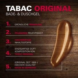 Tabac Original Bath & Shower Gel 200 ml x 3