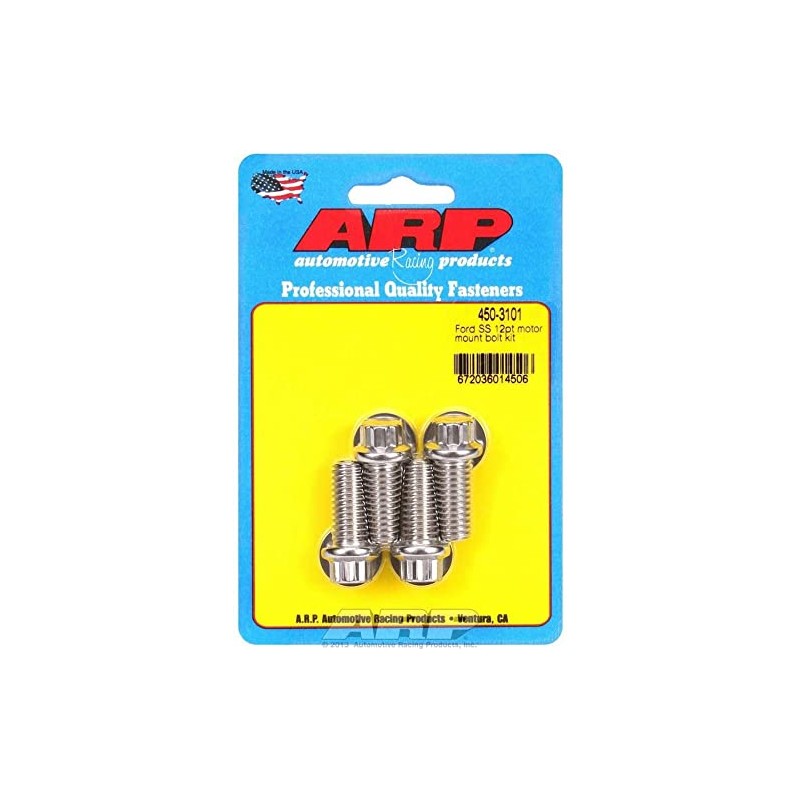 ARP (450-3101) Motor Mount Bolt Kit, Stainless Steel