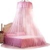Breathable Round Canopy Lace Princess Style Mosquito Net Bed Curtain