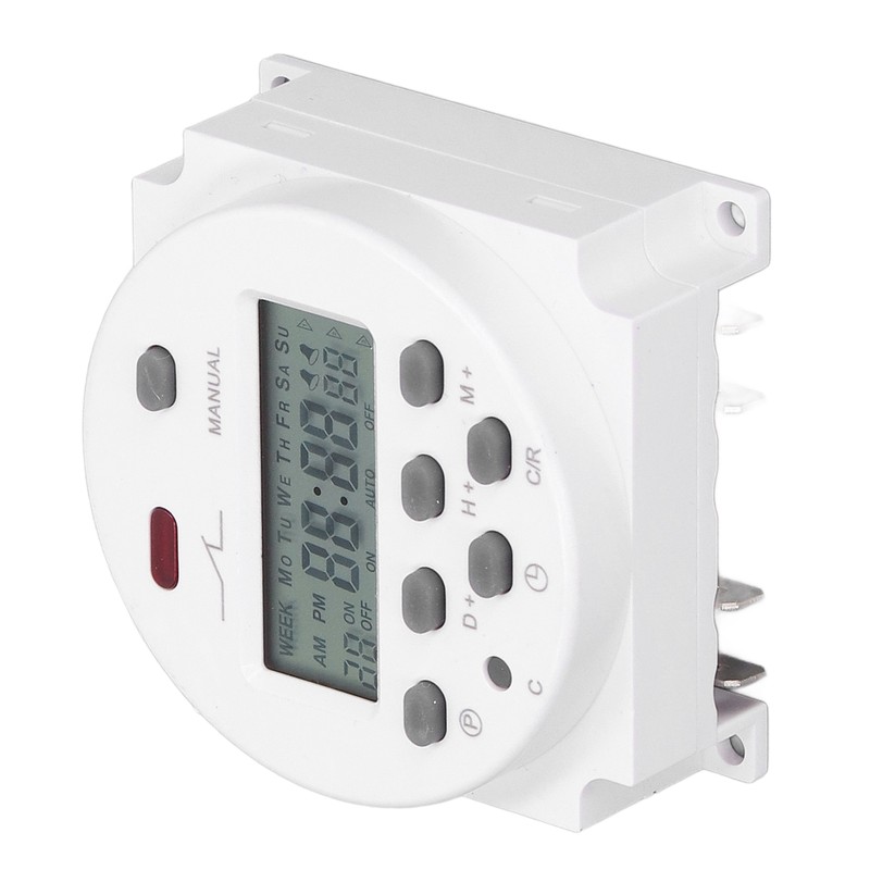 Electronic Timer Programmable LCD Digital Time Control Relay Switch 16