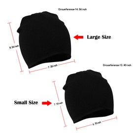 Durio Baby Hat Boys Girls Unisex Baby Hat Toddler Reversible Jersey Slouch Beanie Hat Infant Hat, Pack of 8 colour mix A