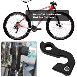 Create idea Bike Tail Hook Bike Rear Derailleur Hanger Bicycle Derailleur Tail Hook Aluminum Alloy Rear Derailleur Hanger Compatible with GT Bikes