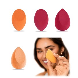 Make Up Sponge Set, Blender Blending Sponge, 4 Pieces Beauty Blender Makeup Sponge Blending Sponges Cosmetic for Liquid Foundation and Powder, Gift for Women