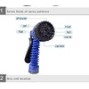 Dotopon Retractable Irrigation Pipe 100FT-Triple Inflatable Magic Hose Untwisted and