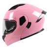 SPARK Motorcycle Dual Visor Flip up Modular Full Face Helmet