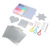 Kids Fuse Beads Kit 2.6mm 12 Colors Quadrate Heart Hexagonal
