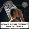 Cobbe 8 Functions Shower Head with handheld, High Pressure Shower