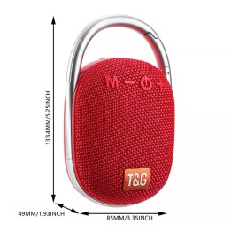 T&G TG-321 Portable Wireless Bluetooth Speaker W/ TWS FM Radio RGB LED Lights