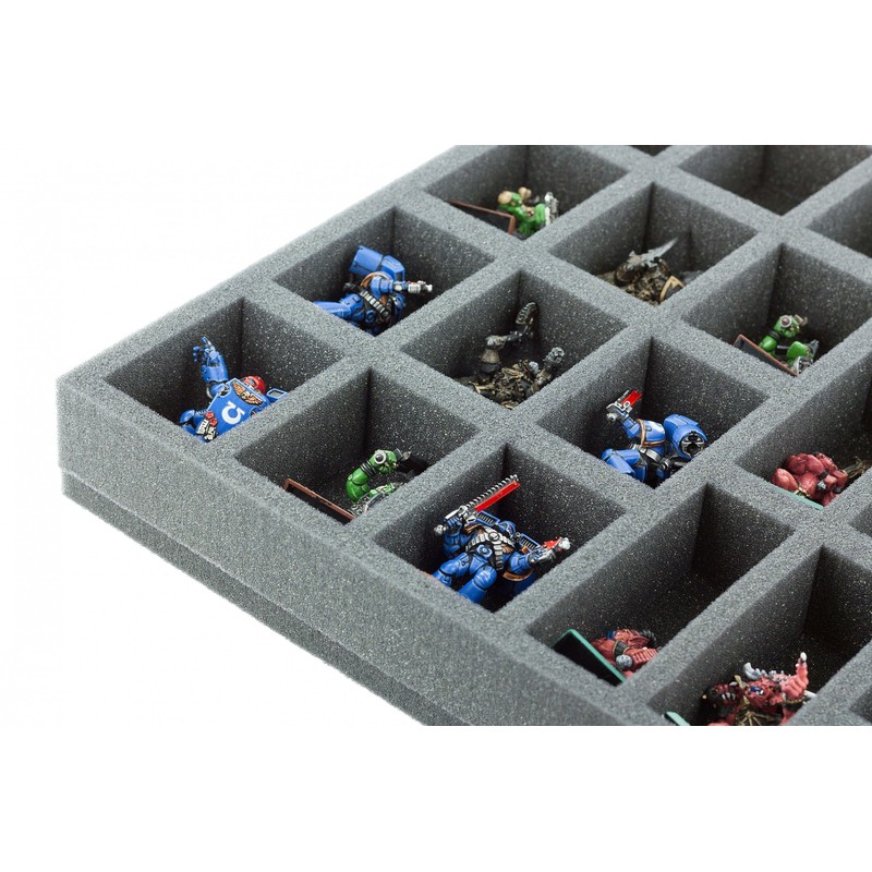 FSBR040BO 40 mm Full-Size Schaumstoffeinlage mit 34 Fächern
