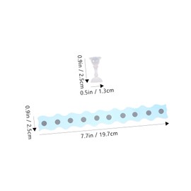 Mikinona 1 Nail Practice Stand Base Nail Art Holder for Press Nails Lightweight Convenient Design for Beginners for Nail Display and Painting