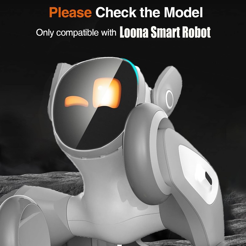 Blueshaweu Compatible for Loona Smart Robot Screen Protector, [6 Pack]