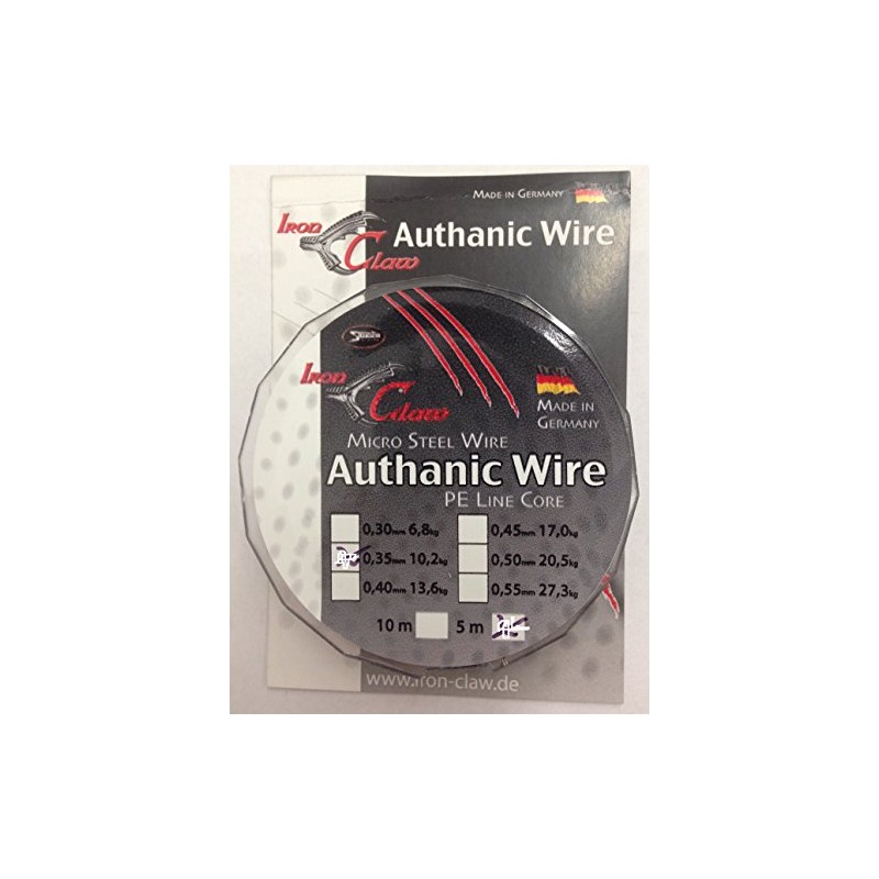 Authanic Wire – Knotbares Wire Bait Trace with Dyneema Soul