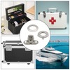 10 Sets Turn Button Fastener Kit with Eyelet Bases, Marine