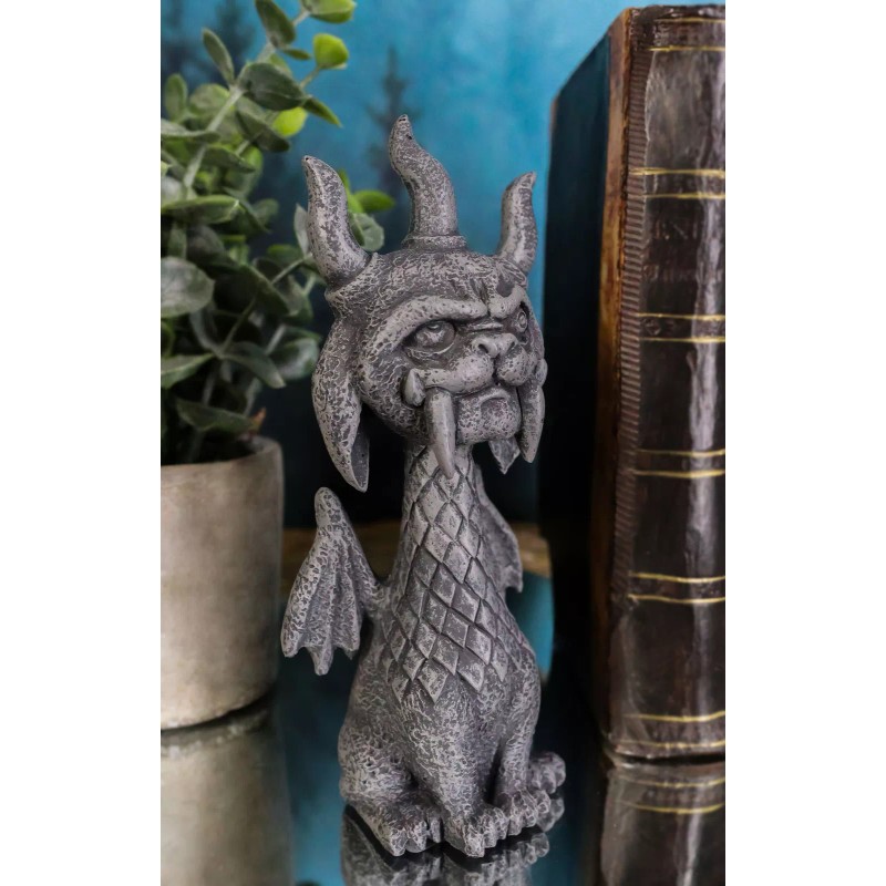 Viking Dragon Gargoyle Gor Gor Figurine Small Mythical Fantasy Decor