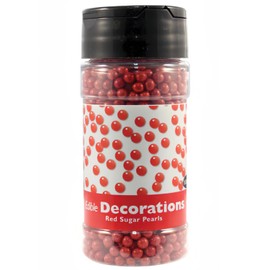 PME Sugar Pearls Red 100 g