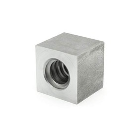 Trapezoidal Thread Nut EVKM 12 x 3 Left Steel Square SW25L18