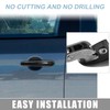 A ABSOPRO Rear Right Car Exterior Door Handles for Hyundai