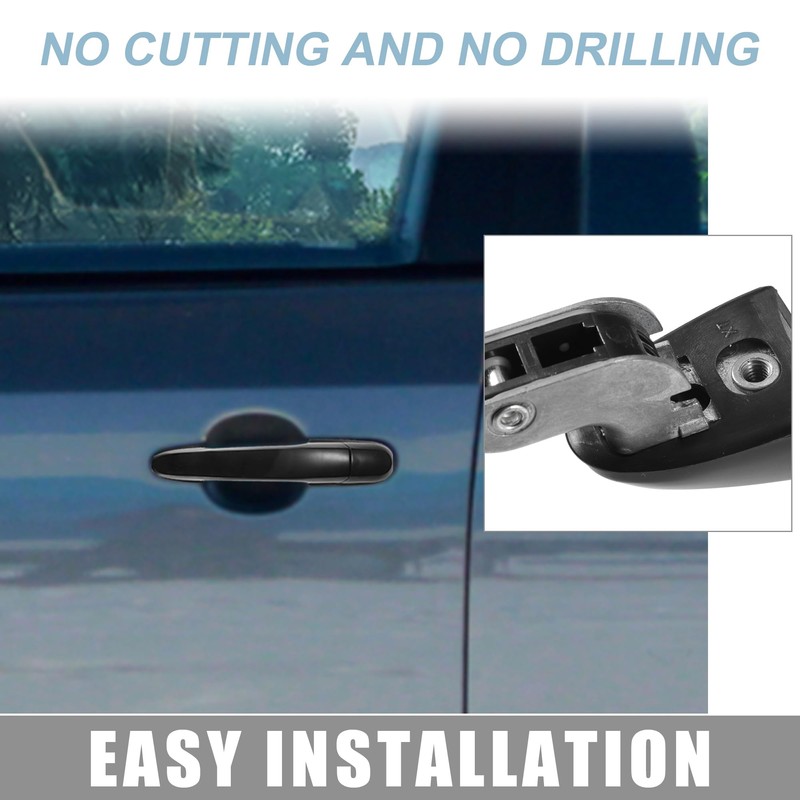 A ABSOPRO Rear Right Car Exterior Door Handles for Hyundai