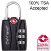OW-Travel TSA Approved Luggage Locks Suitcase Locks with Indicator Open