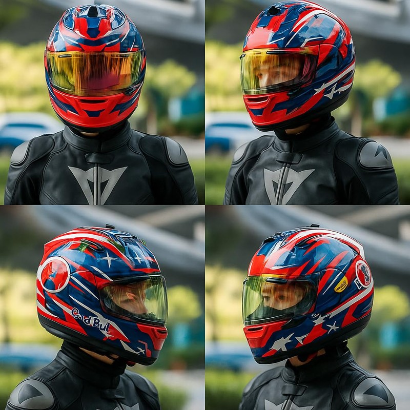 Regent-X Replacement Helmet Visor Compatible with RX7X VAS-V MAX Quantum-X