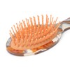 Francfranc Oval Hair Brush Brown Comb Hair Care Compact