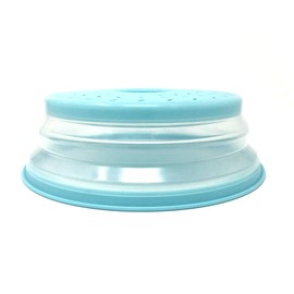 Handy Gourmet Collapsible Microwave Shield, Teal