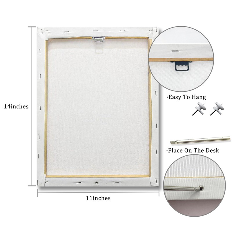 XWELLDAN Everything Is Figureoutable Office Framed Canvas Wall Art Decor,